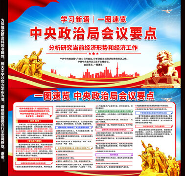 一圖速覽中央政治局會議要點