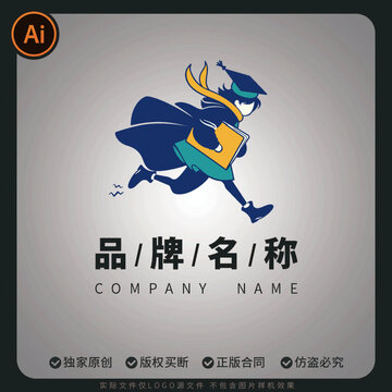 博士讀書教育網(wǎng)課輔導(dǎo)班興趣班LOGO標(biāo)志