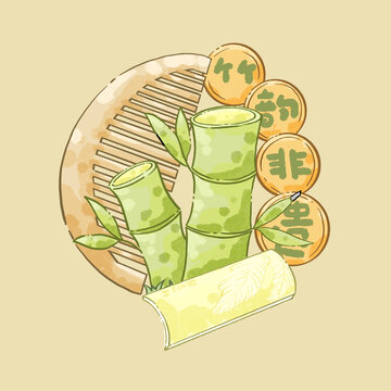 常州梳篦留青竹刻
