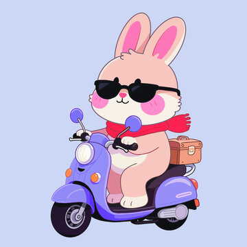 騎車兔子