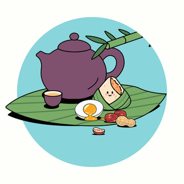 端午節(jié)插畫