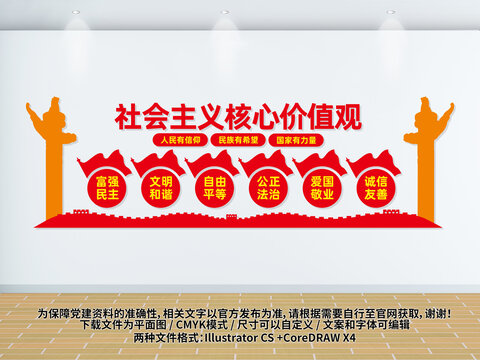 核心價值觀文化墻