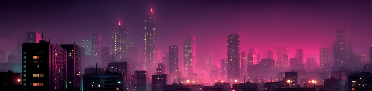 霓虹燈下的夢幻城市