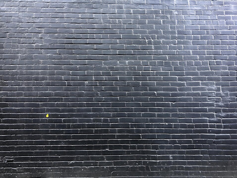 深灰色磚墻紋理背景圖