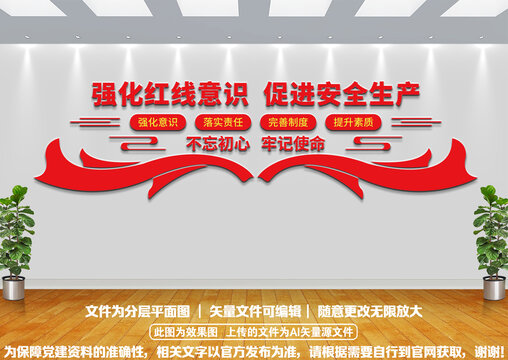 不忘初心安全生產(chǎn)文化墻