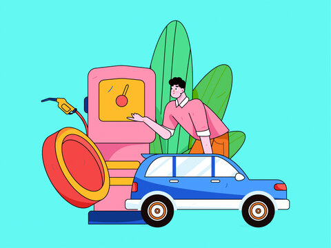 汽車加油