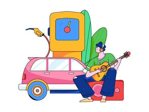 汽車加油