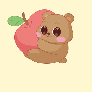卡通小熊