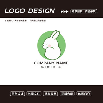 兔子logo標(biāo)志