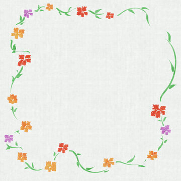 花卉邊框