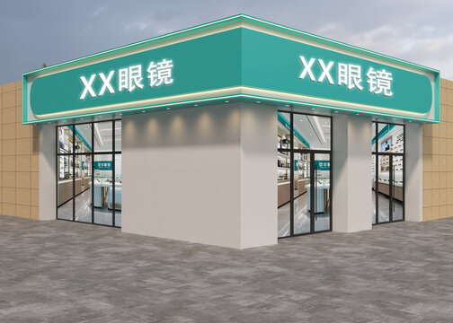 眼鏡店門(mén)頭