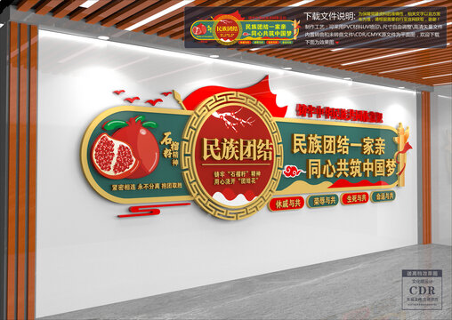 民族團(tuán)結(jié)文化墻