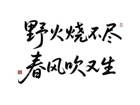 野火燒不盡春風(fēng)吹又生