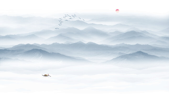 水墨山水