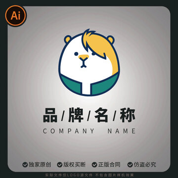 卡皮巴拉logo矢量商標(biāo)頭像非主流商用