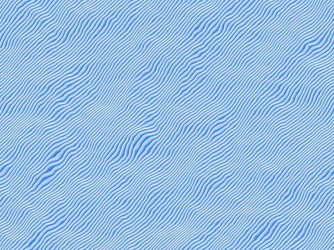 藍白波浪紋抽象背景圖案