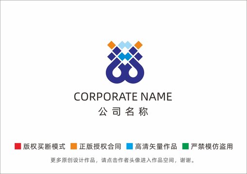中國結(jié)綻放logo