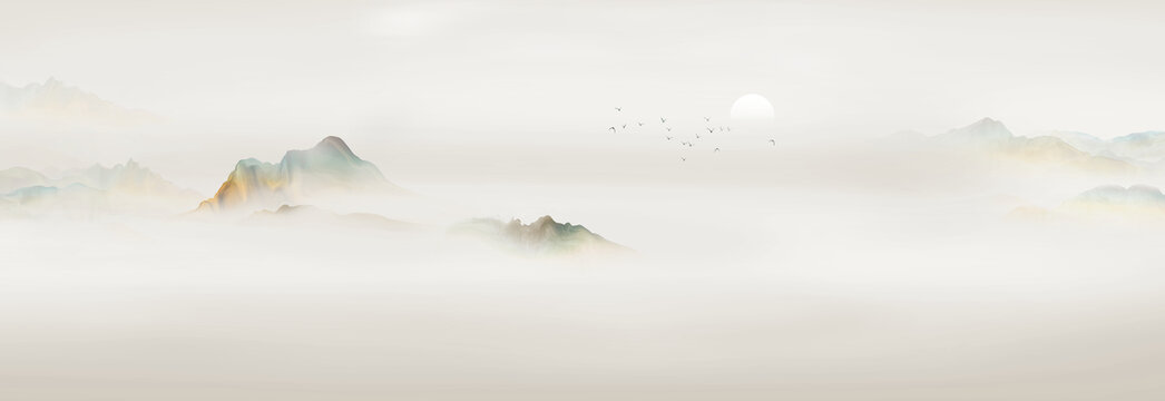 意境山水圖