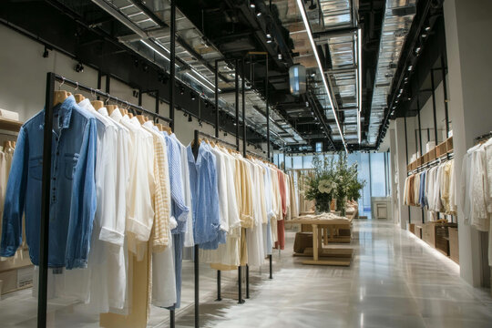 現(xiàn)代服裝店內(nèi)部設(shè)計(jì)