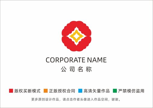 大唐牡丹logo