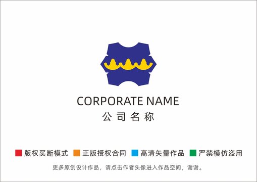 古塔群落logo