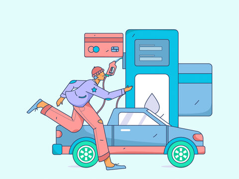 汽車加油