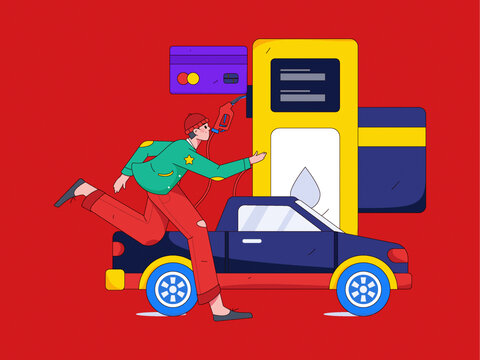 汽車加油