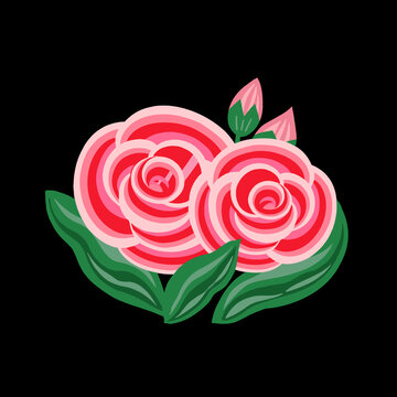 鮮花插畫(huà)