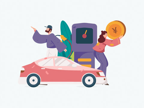 汽車加油