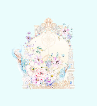牡丹花開