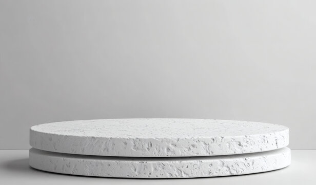 白色石頭產(chǎn)品展示臺