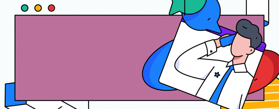 商務矢量插畫