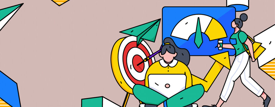 商務矢量插畫