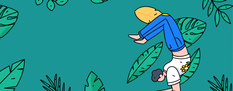 社交矢量插畫