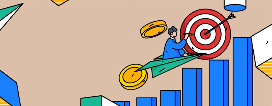 市場營銷矢量插畫