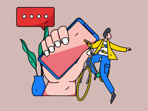 新聞公告矢量插畫