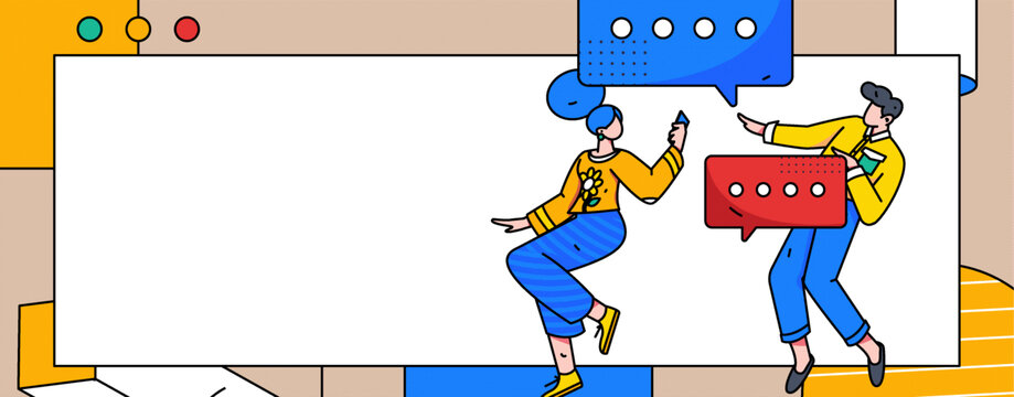 咨詢矢量插畫