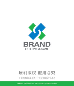 X字母logo