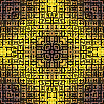 幾何漸變黃棕圖案紋理