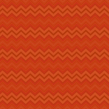 橙紅色鋸齒紋幾何圖案