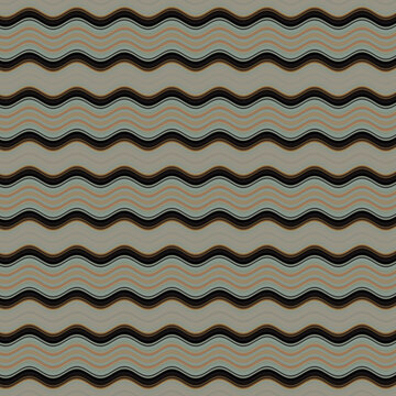 波浪紋幾何圖案背景素材