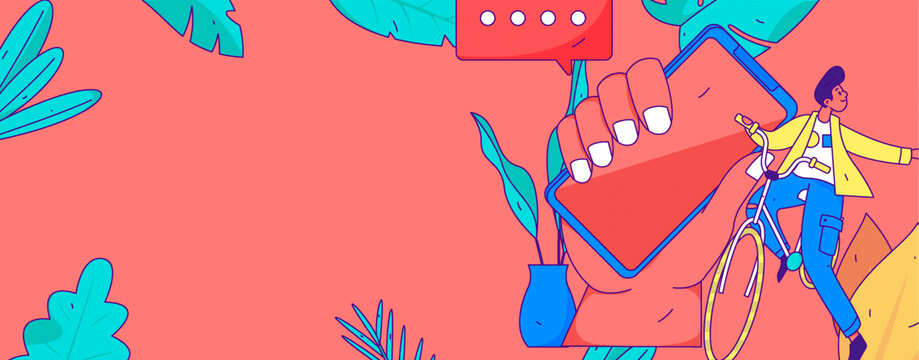 公告矢量插畫