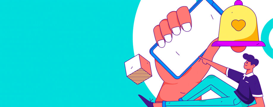 公告矢量插畫