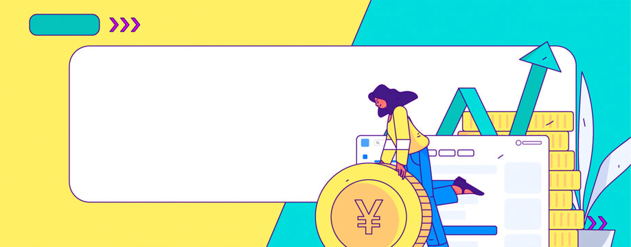 金融矢量插畫