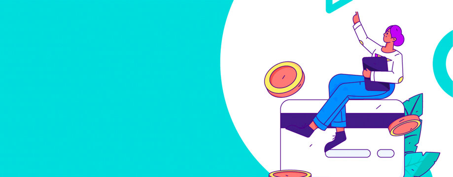 金融矢量插畫