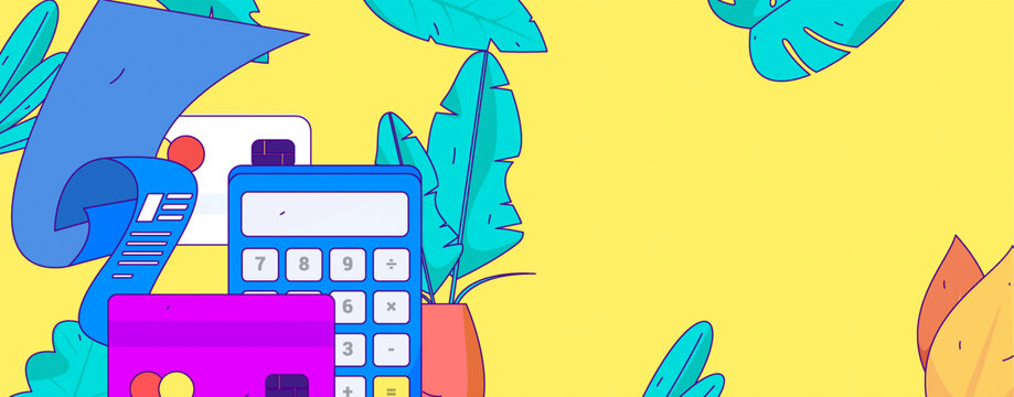 金融矢量插畫