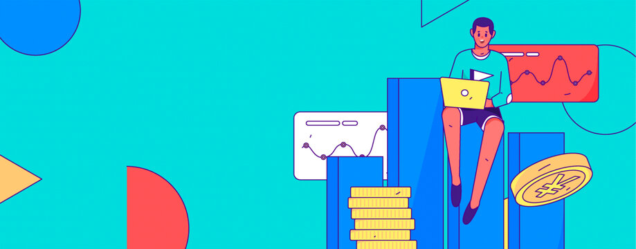市場營銷矢量插畫