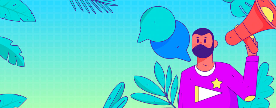通知矢量插畫