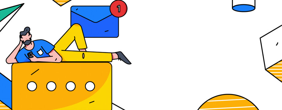 公告矢量插畫