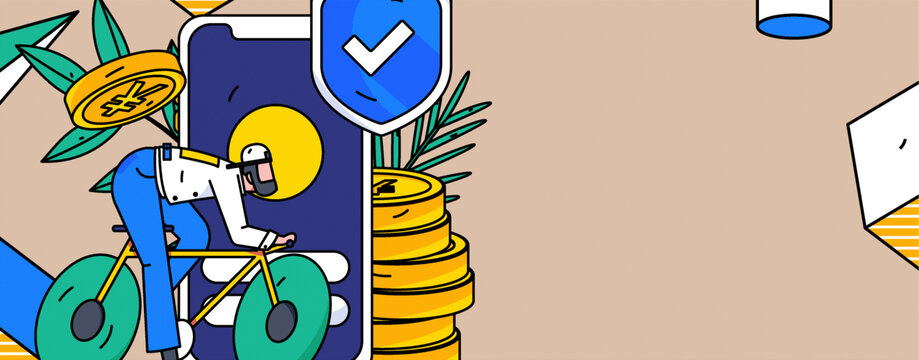 金融矢量插畫